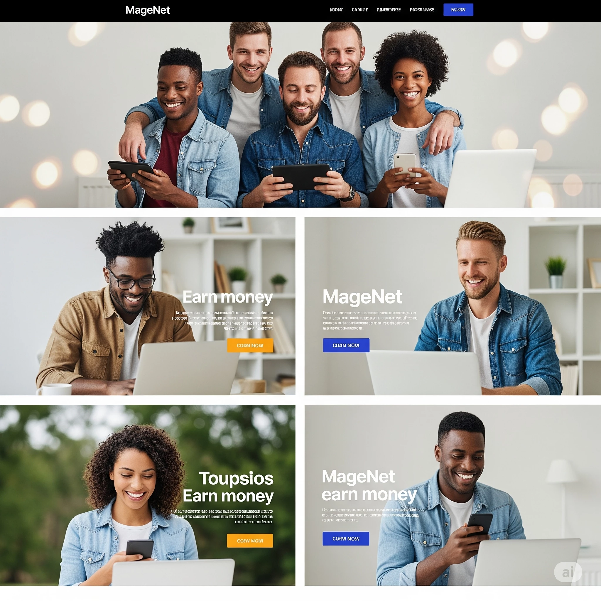 MageNet platform screenshot or logo