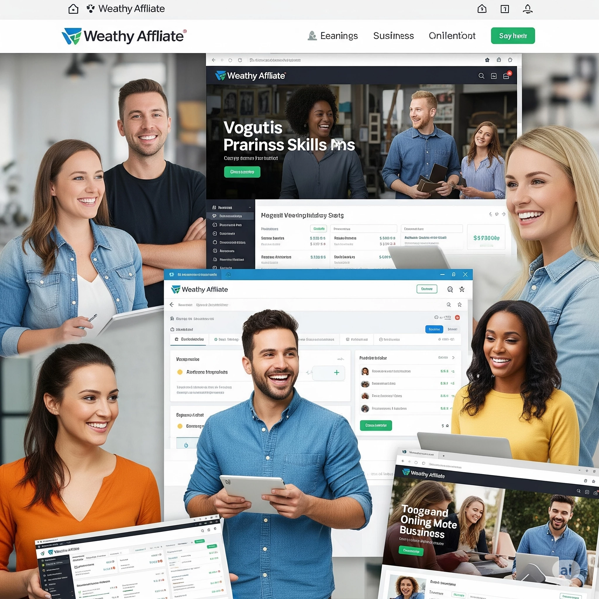 Wealthy Affiliate platform screenshot or logo