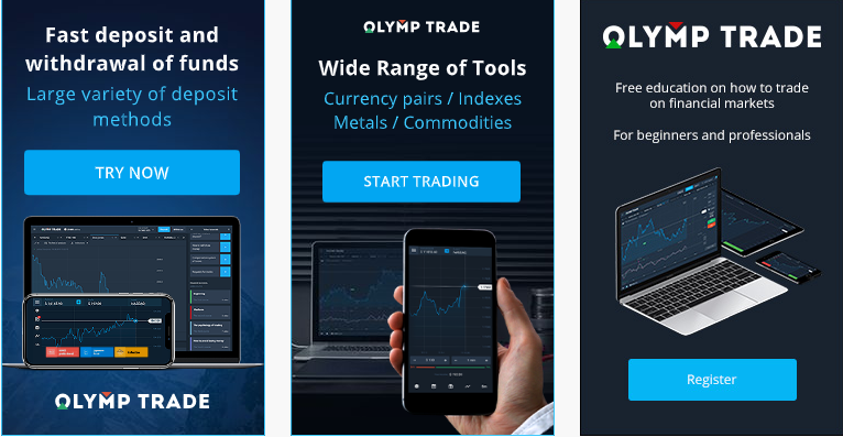 Make Serious Money Online - Olymp Trade Banner