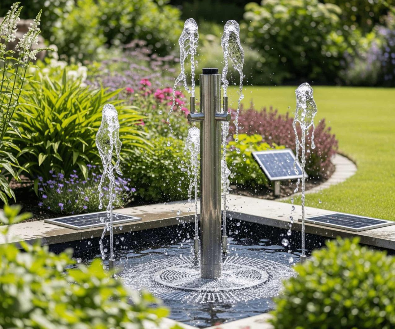 Solar Energy Water Fountains