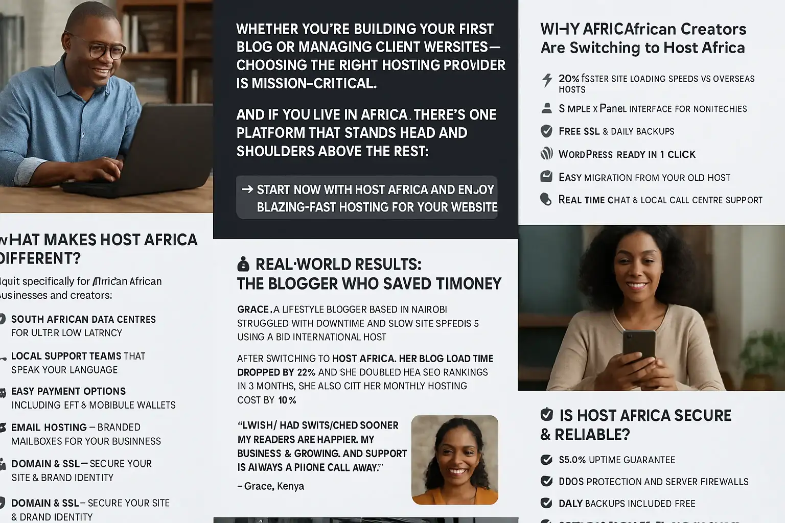Host Africa - Reliable Web Hosting