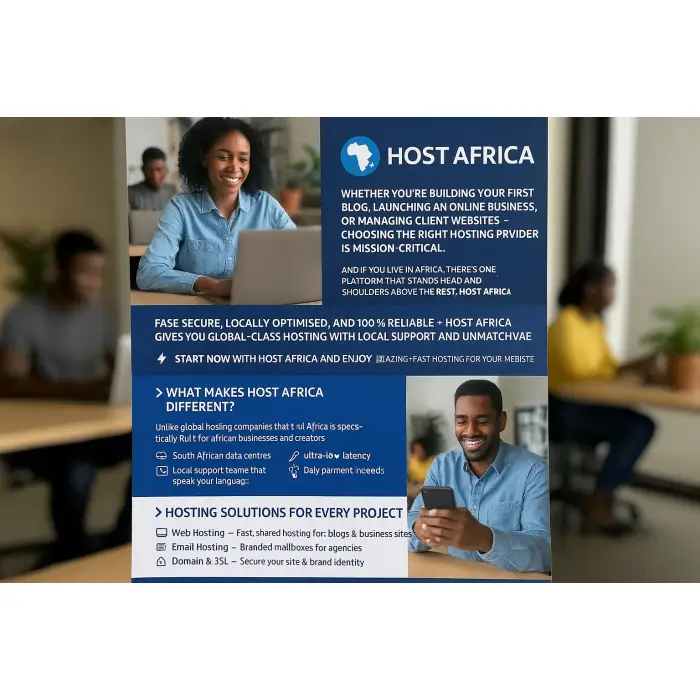 Hosting Solution for African Entrepreneurs Hosting Solution for African Entrepreneurs
