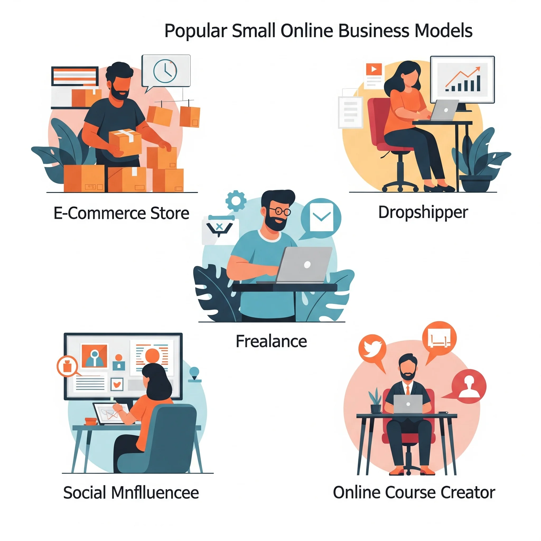 Popular Small Online Business Models Popular Small Online Business Models