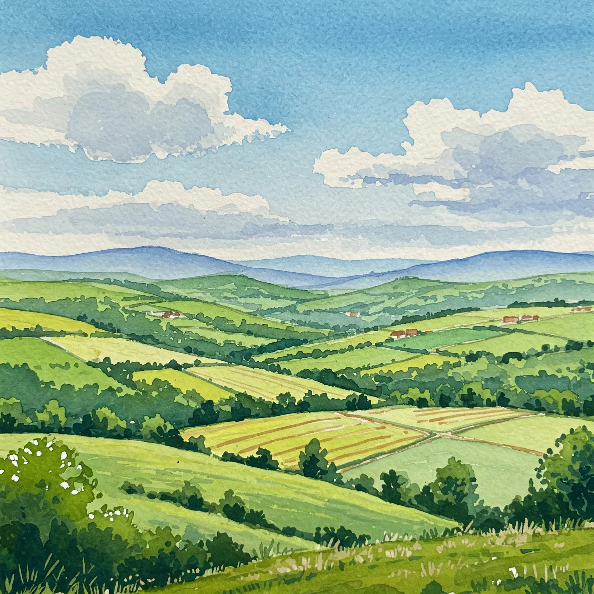 Painting Using Watercolour